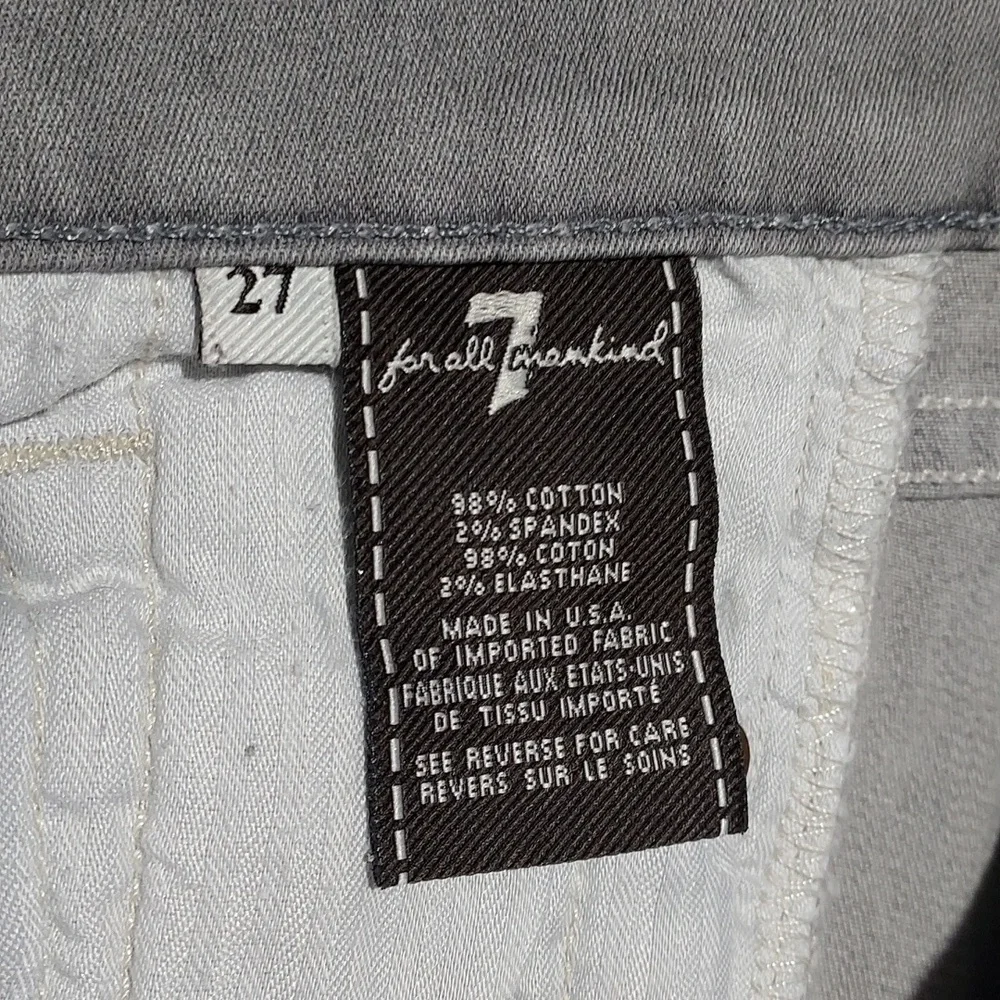 EUC 7 For All Mankind The Skinny women's skinny jeans‎ size 27